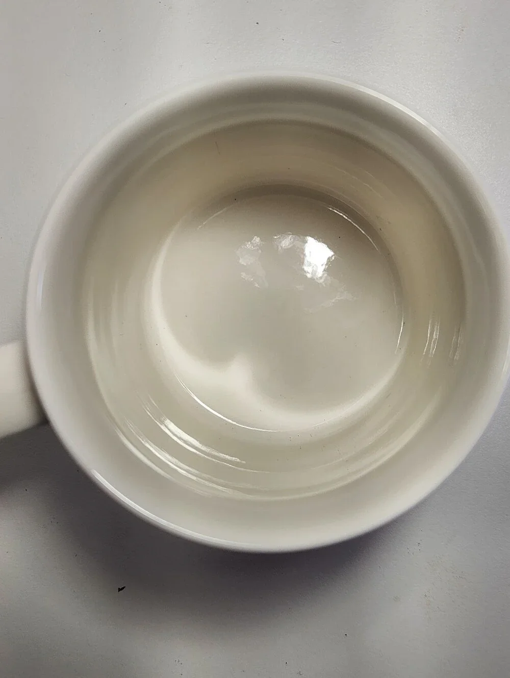 Starbucks White Ceramic 12oz Coffee Mug Green Siren Logo Embossed 2020